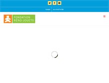 Tablet Screenshot of fondationreno-jouets.ca